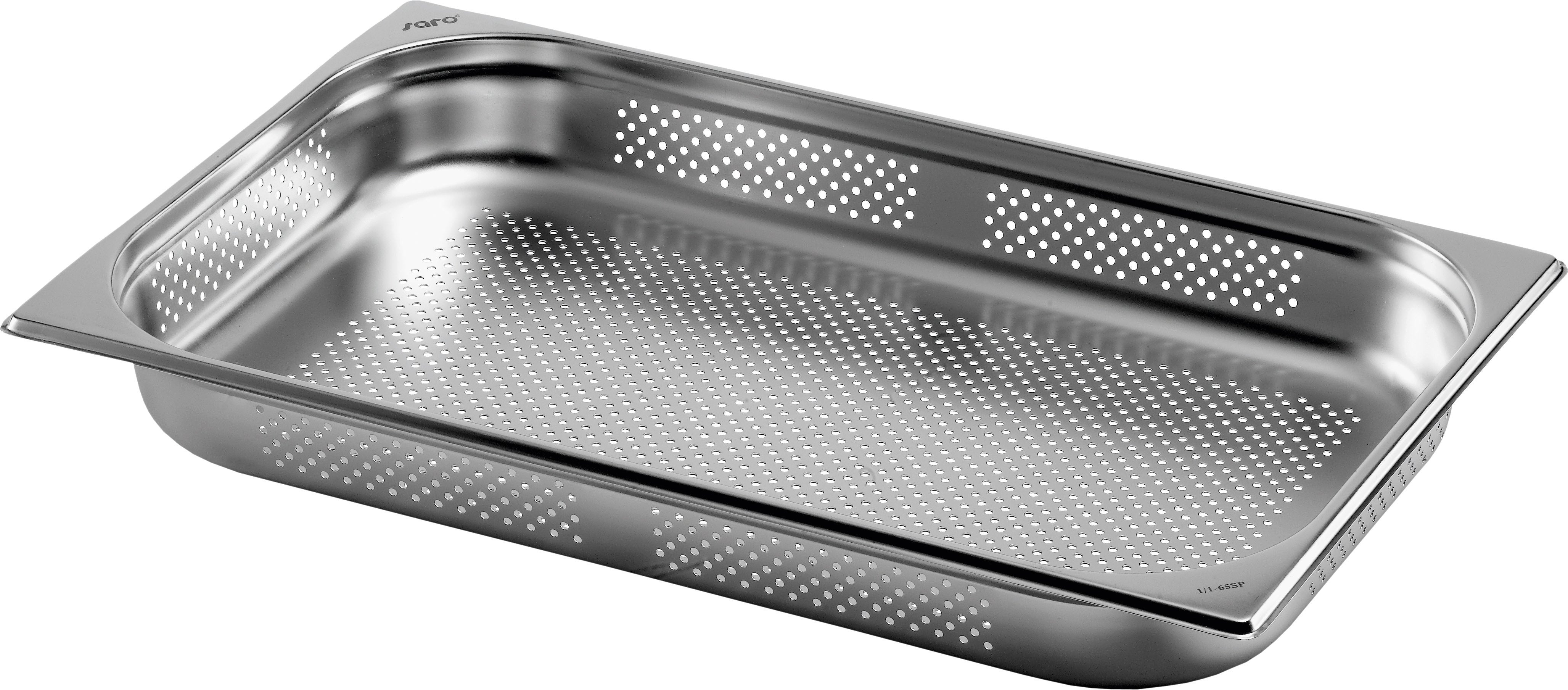 Saro BASIC Line Gastronormbehälter 1/3 GN – Edelstahl, Tiefe 40 Mm, Für Profiküche & Catering