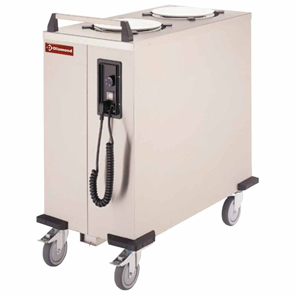 Tellerspender beheizt 2 Röhren Ø 260-310 mm - 2THN-MS310