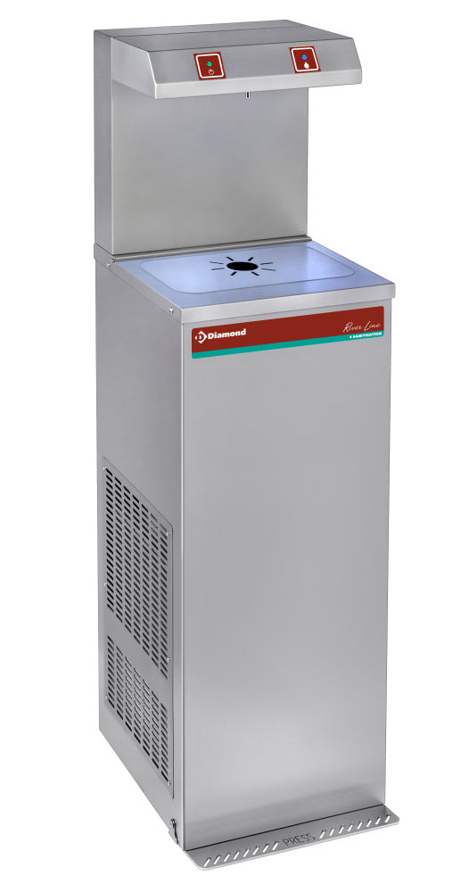 Tret-Wasserkühler, Edelstahl, 80 Liter/St - BFX-1R/08-P