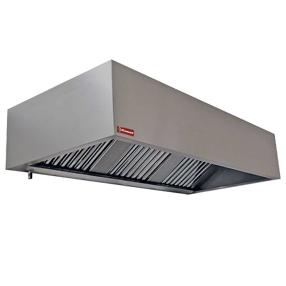 Wanhaube 6 Labyrinthfilter 500x500 mm - CGL4500/N