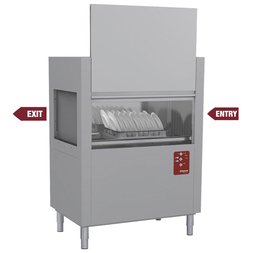 Korbtransportspülmaschine 120Körbe/St - D117E/7-DX-