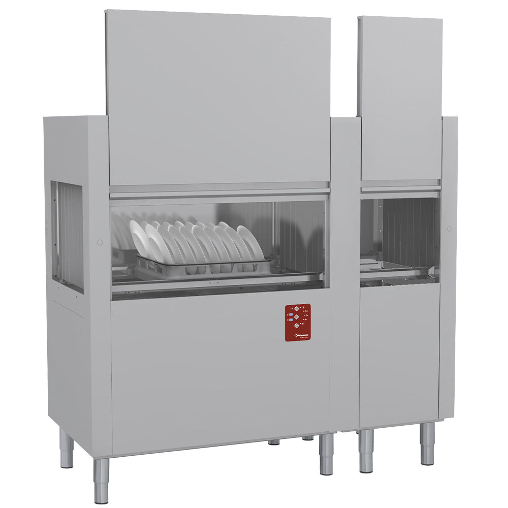 Korbtransportspülmaschine 200Körbe/St. - DATIC20E/7-230/3-DX-