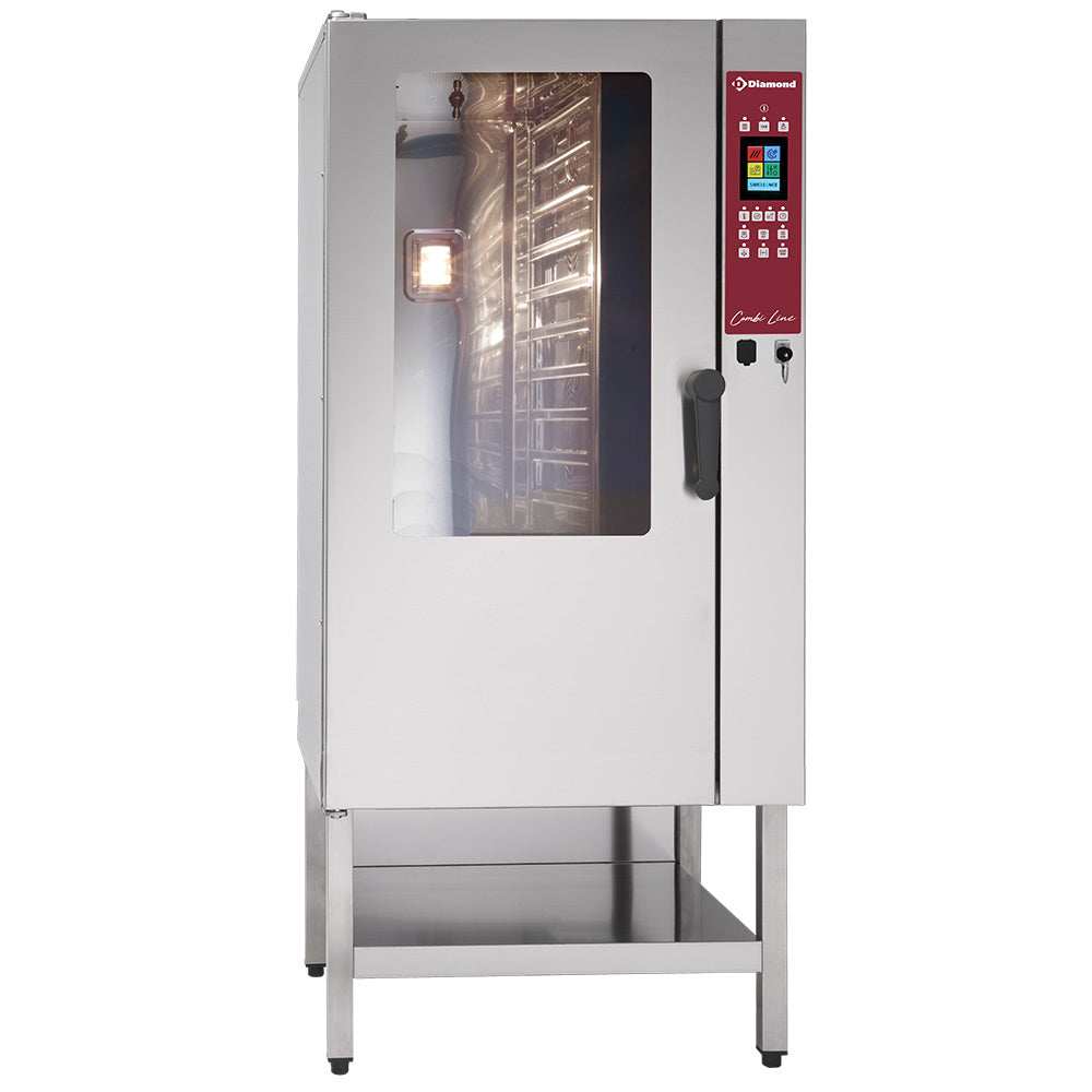 Elektroofen Dampf/Konvektion TOUCH SCREEN 15x GN 1/1 - AUTO-CLEANING - DFV-1511/PTS