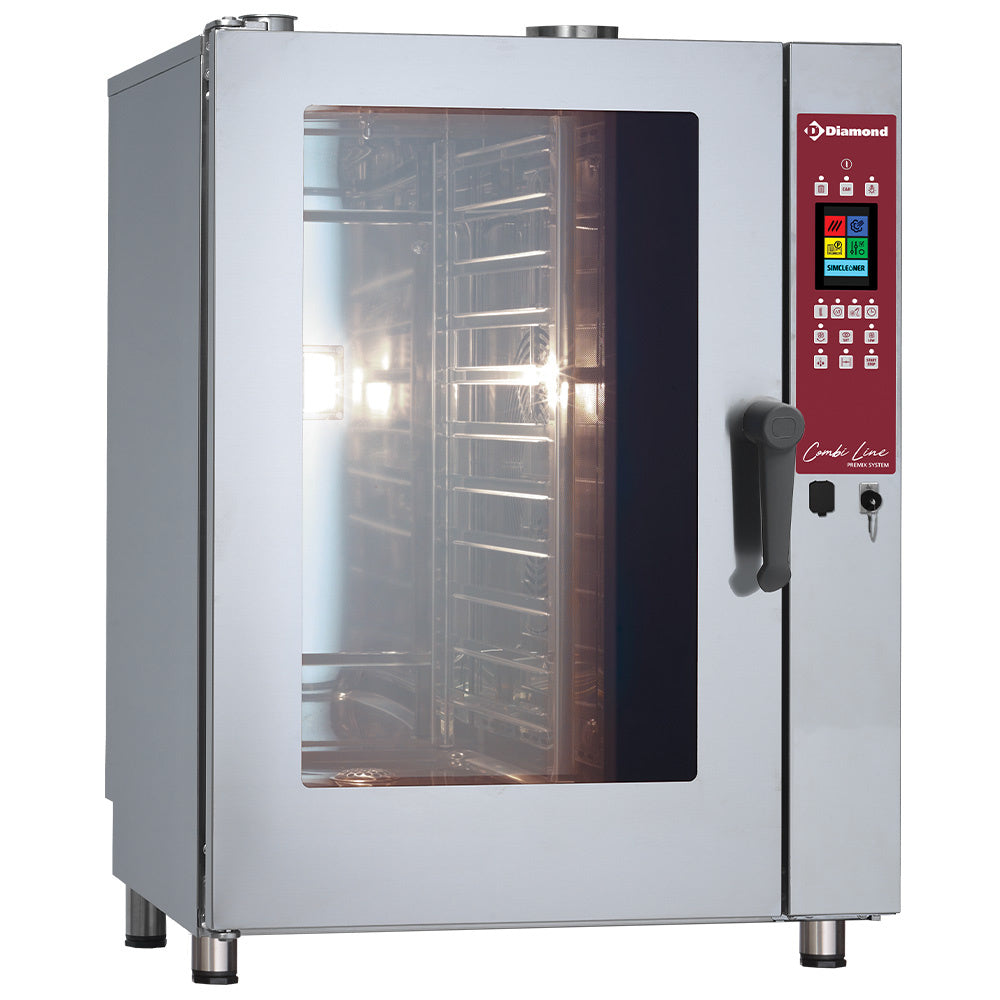 Gas Ofen Dampf/Konvektion TOUCH SCREEN,11x GN 1/1 - AUTO-CLEANING - DGV-1111/PTS