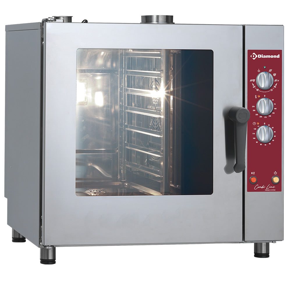 Gas Ofen Dampf/Konvektion 7x GN 1/1 - DGV-711/P