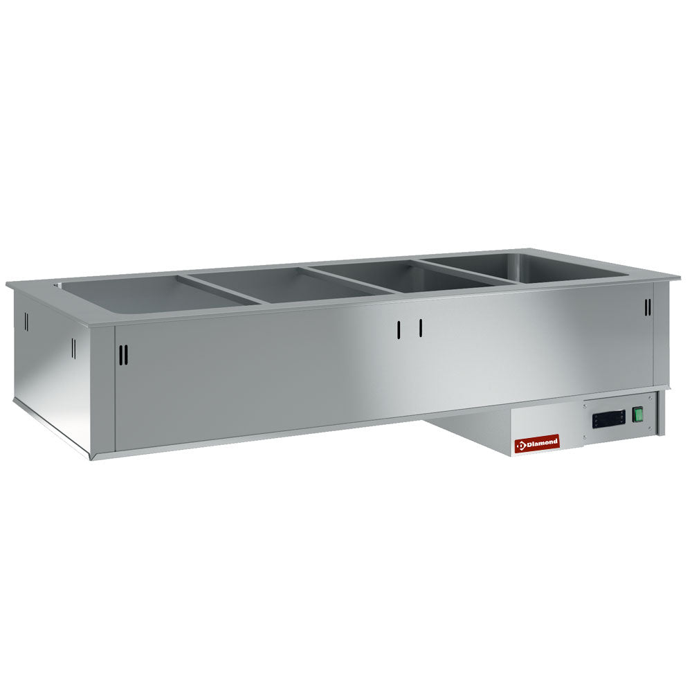 Element Bain-Marie Becken "trocken" 4x GN 1/1 - DPA/BSC15