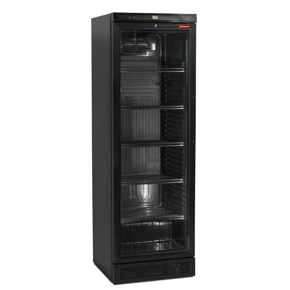 Getränkekühlschrank, positive T Grad 380l, schwarz - DRINK-38SE/Z6