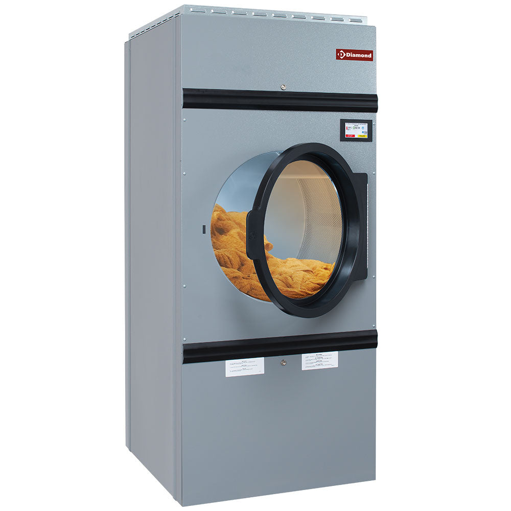 Gas Wäschetrockner, Kapazität 10 kg, mit Rotationsinvertierer TOUCH SCREEN - DSG-10/TS