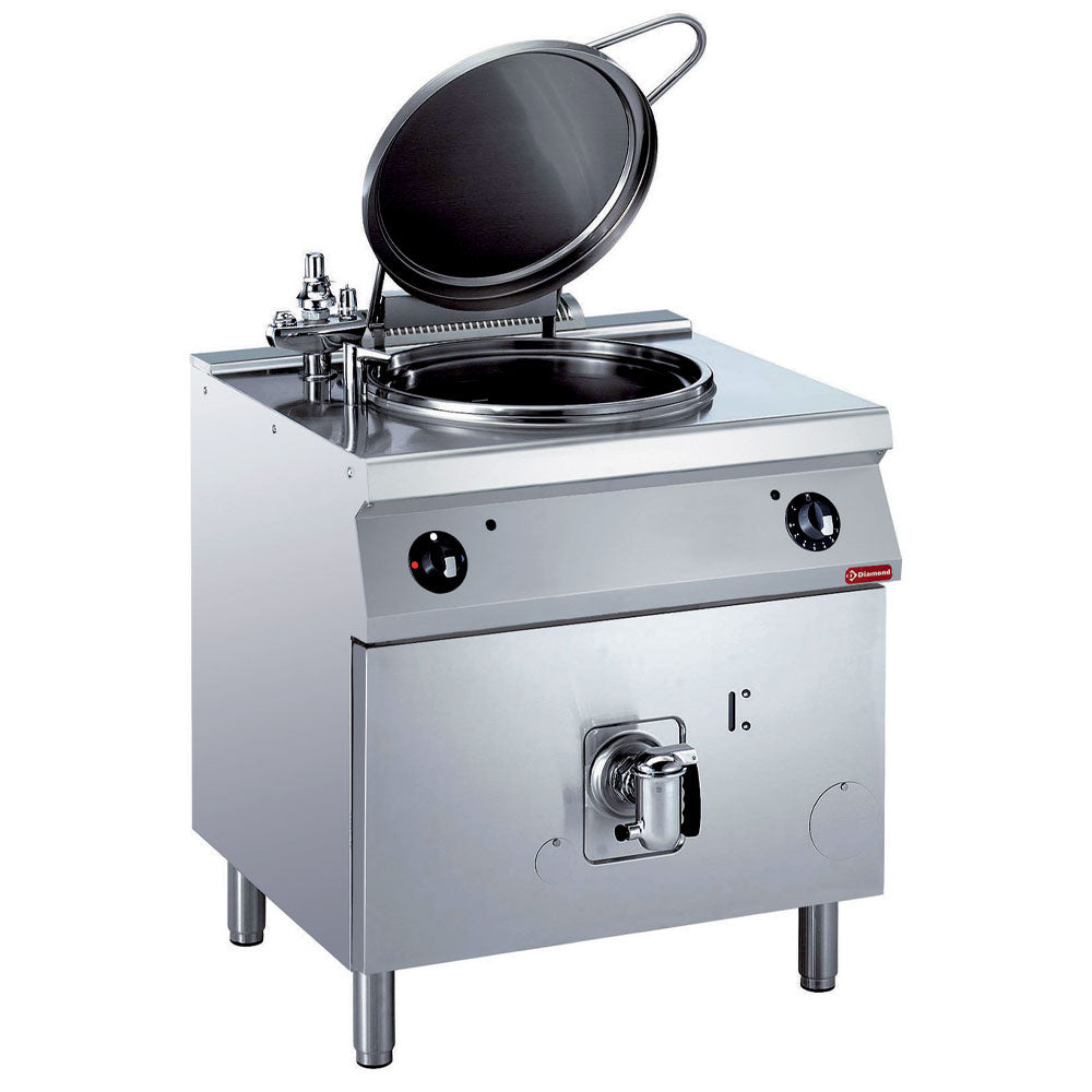 Elektro Kochkessel 60 Liter, indirekt beheizt, auf Unterbau - E17/M60I8-230/3--N