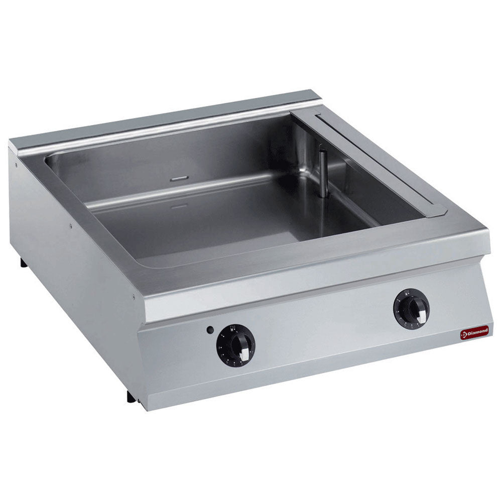 Elektro Bain-Marie, 8 GN 1/3 h150 mm -TOP- - E22/BM8T-N