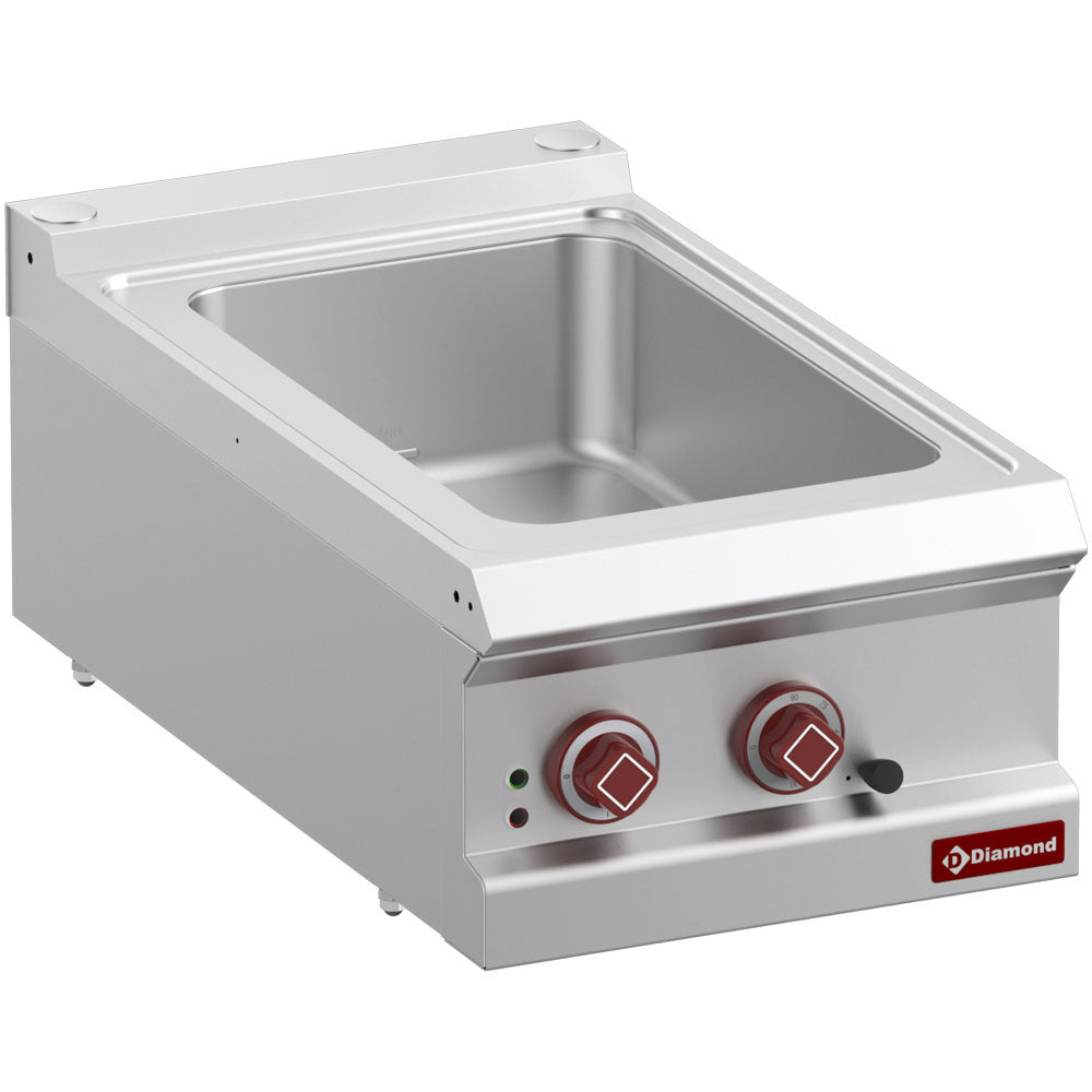 Elektro Bain-Marie GN 1/1, 150 mm tief  -Top- - E7/BM4T-N