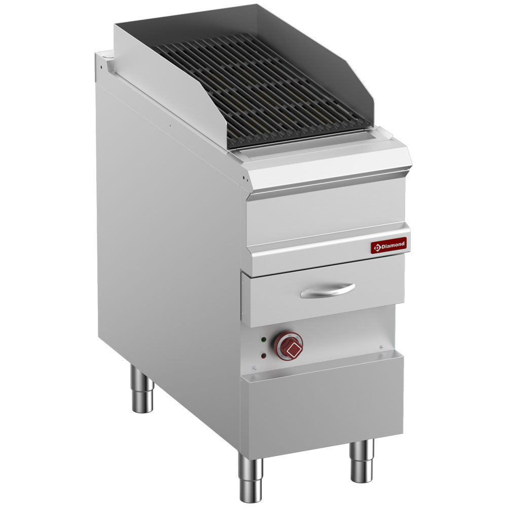 Elektrischer Dampfgrill, "doppelseitiger" Gusseisenrost, Modul 1/2 - E9/GVQA4-N