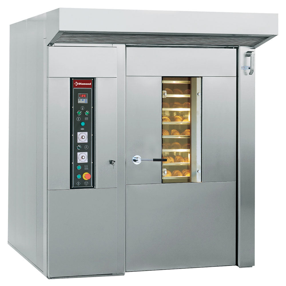 Konvektionsofen für Bäckerei und Konditorei, rotierend, 15 oder 18 Ebenen (600 x 800 mm) - FRM/5E-F