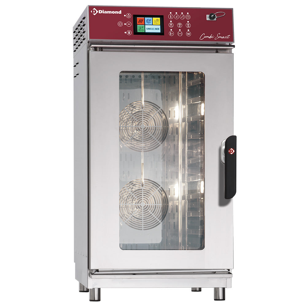 Elektro Ofen Dampf/Konvektion 11x GN1/1 Touch Screen  + Auto-Cleaning - FVS-1111/TS