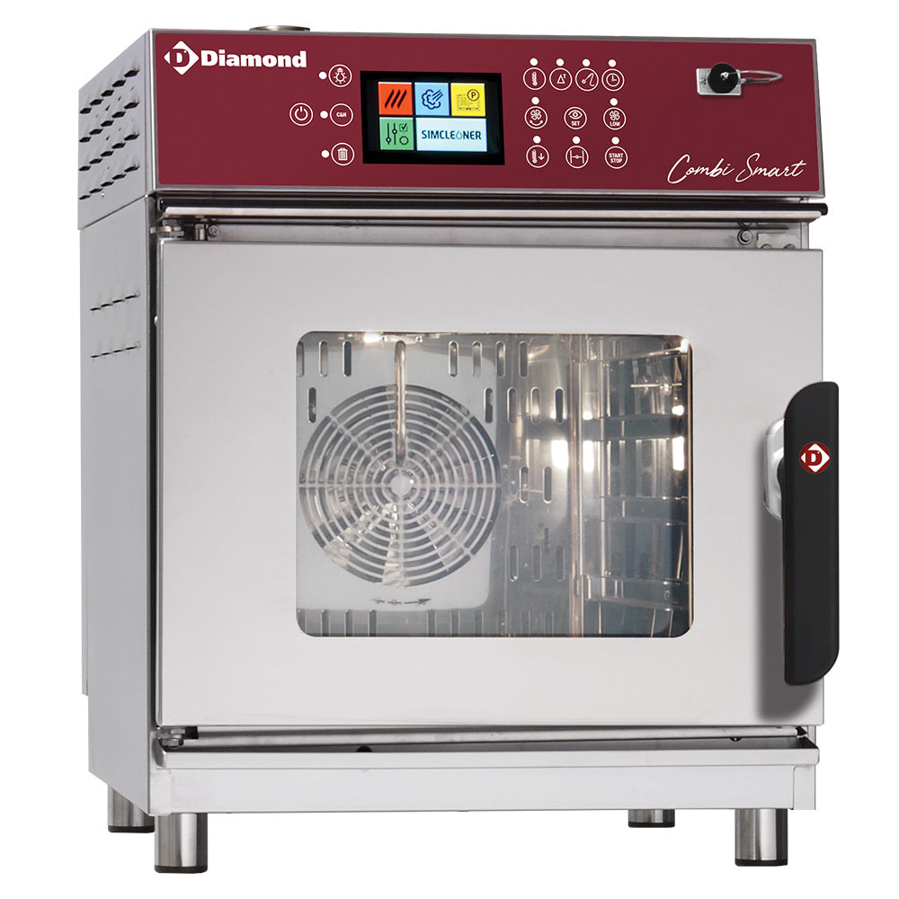 Elektro Ofen Dampf/Konvektion 4x GN2/3 Touch Screen  + Auto-Cleaning - FVS-423/TS