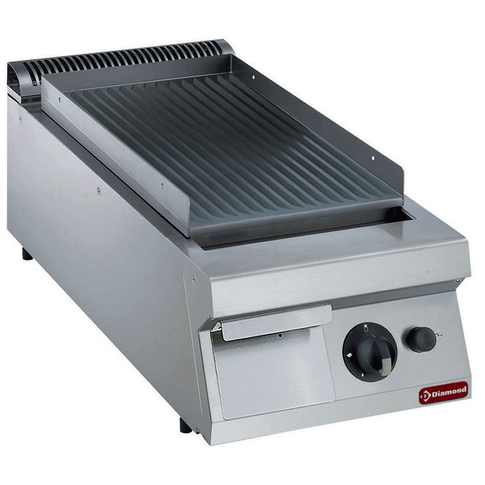 Gas Grillplatte gerillt -TOP- - G22/PR4T-NE