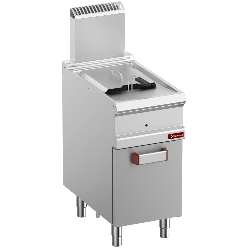 Gasfritteuse, 1 Becken, 14 Liter  auf Unterbau - G7/F14A4-N