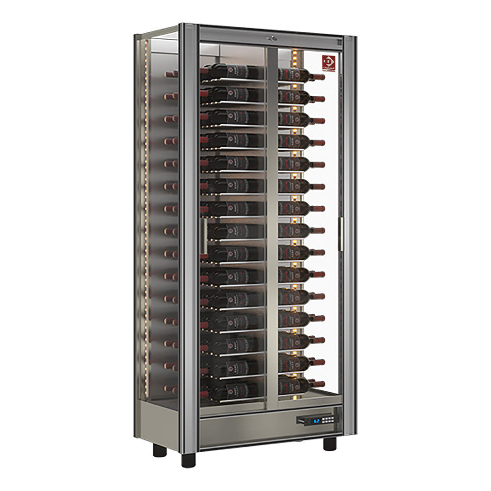 Weinkühlvitrine  Lt. 530 - anpassbar - GVV-1-R2