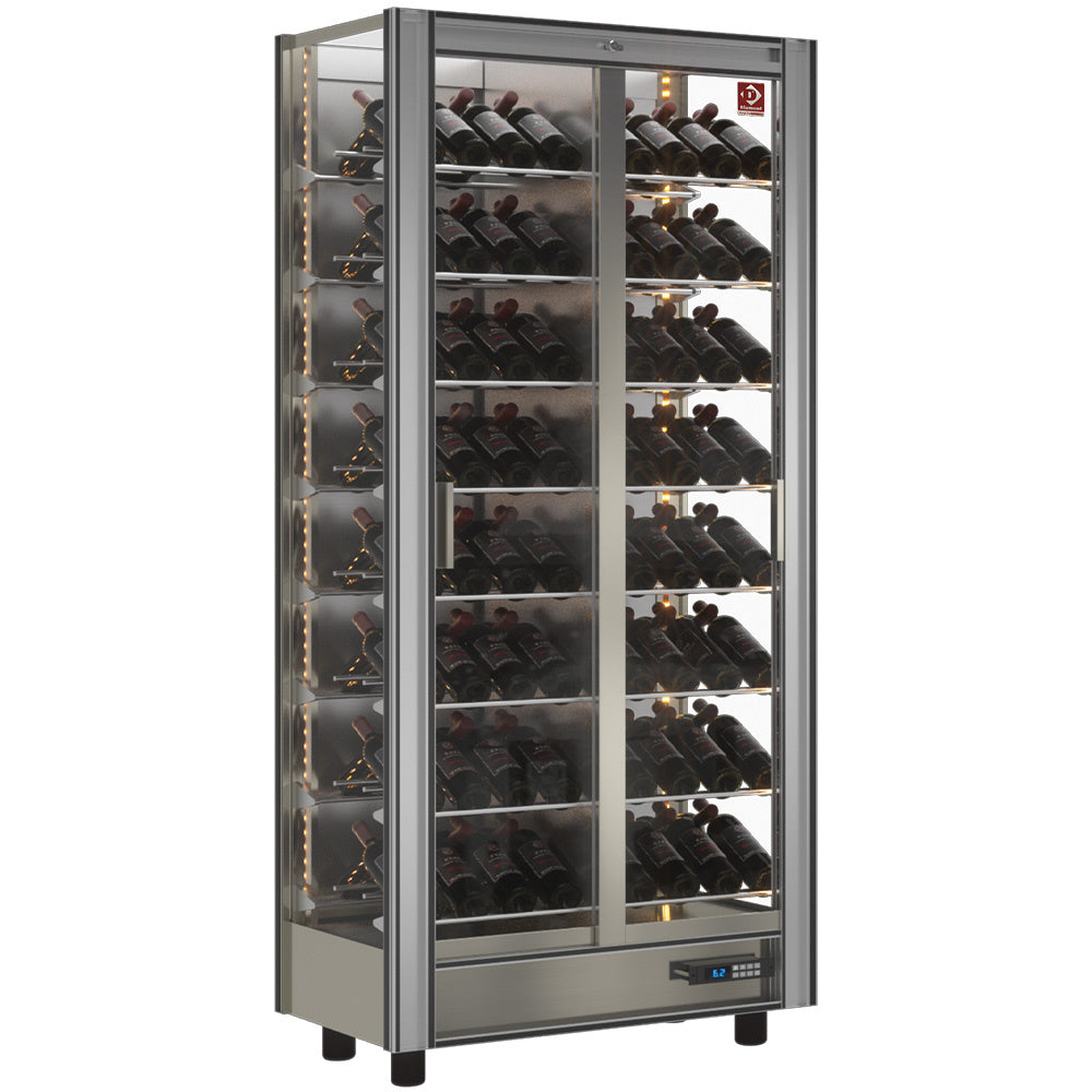 Weinkühlvitrine  Lt. 530 - anpassbar - GVV-2-R2