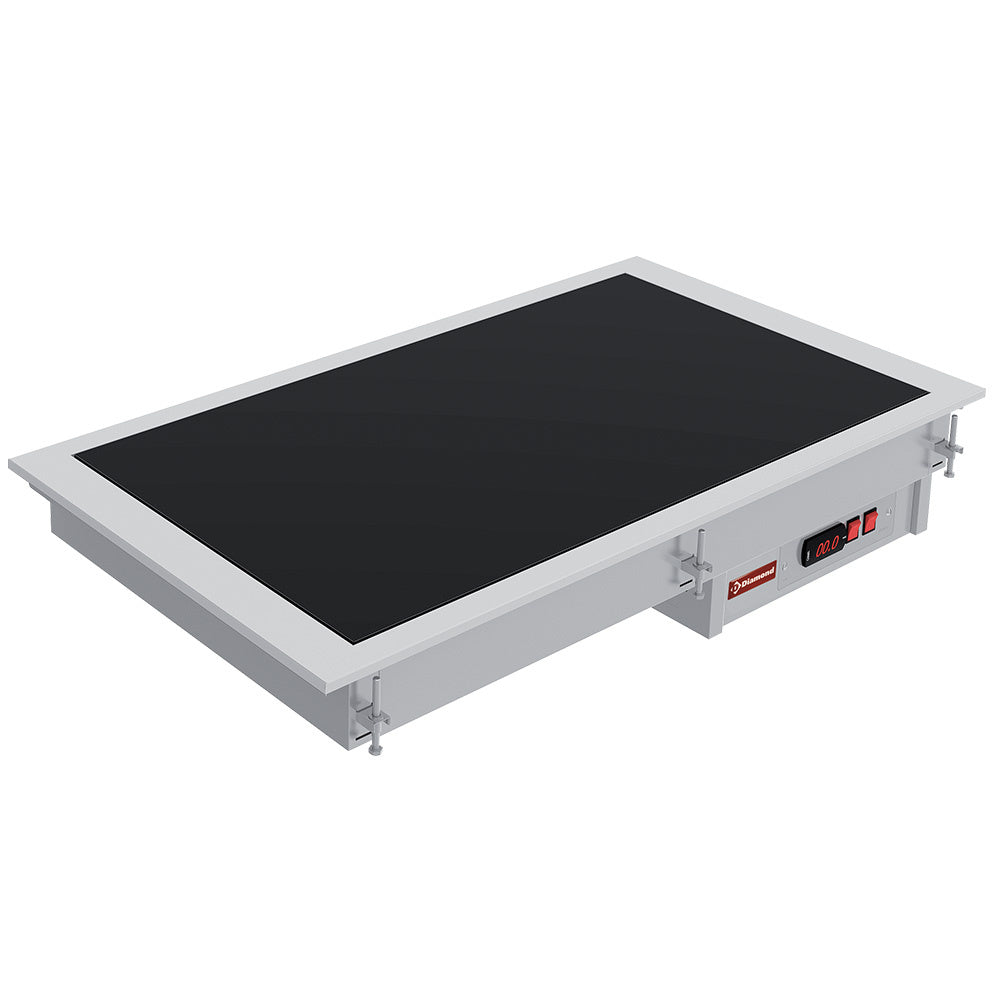 Element Glaskeramik Schwarz 4x GN 1/1 - IN/VCX15-P