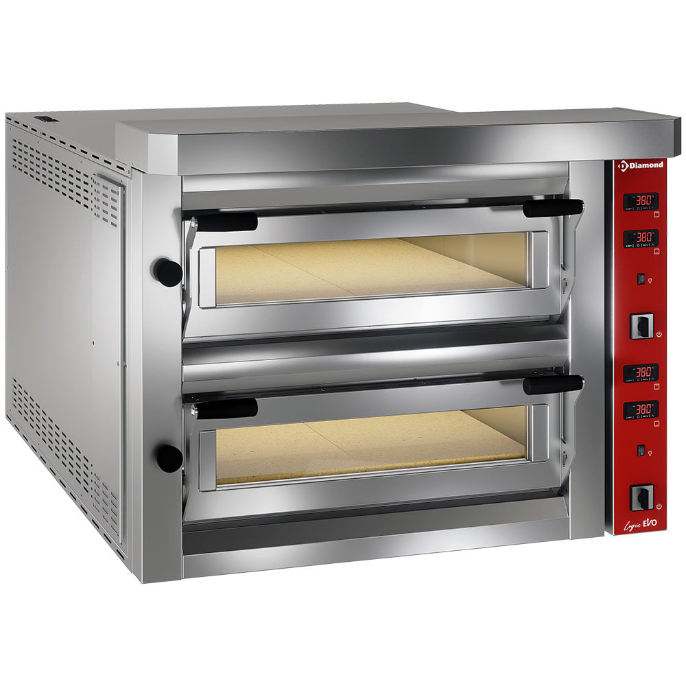 Elektro Pizzaofen, 2x 6 Pizzen - LFD-12