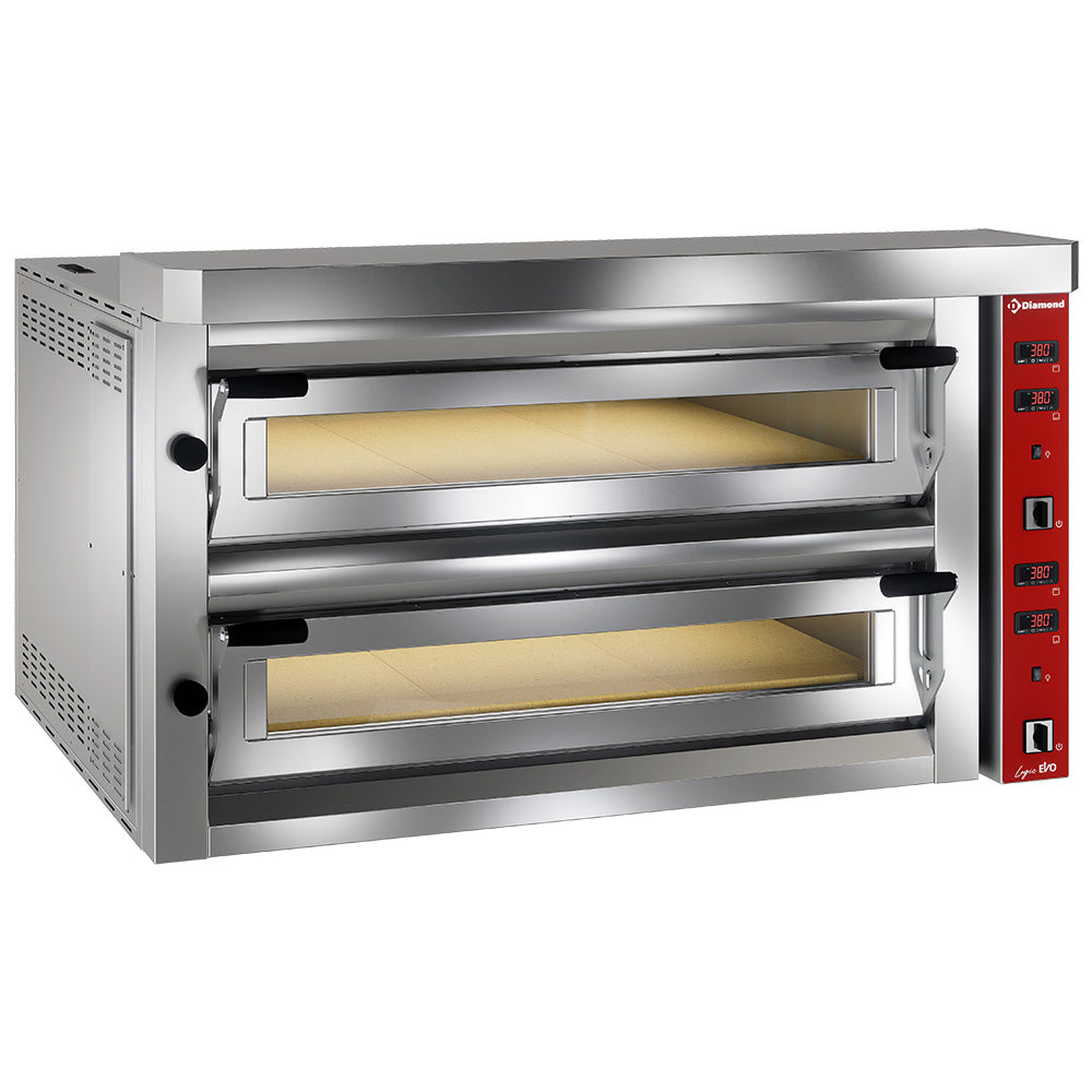 Elektro Pizzaofen "extra large", 2x 6 Pizzen - LFD-12L