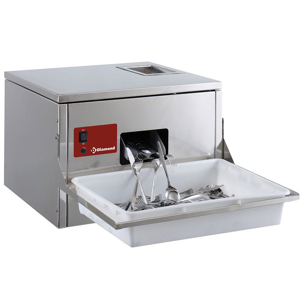 Bestecktrockner- & Poliermaschine, Tischmodell 3000-3500 Teile/Std. - MCX/3T-PH