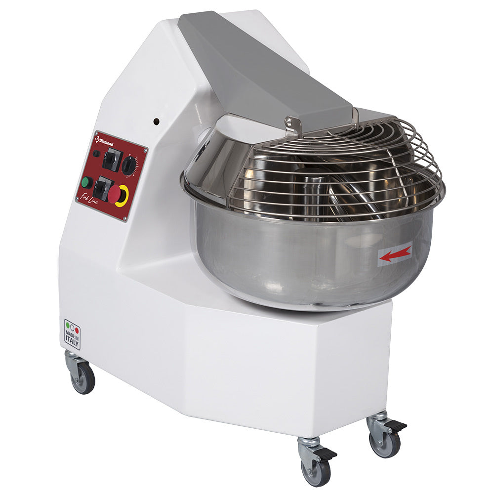 Gabelmischer, 35 kg, 2 Geschwindigkeiten - Timer, auf Rädern - PBR-35/T2V-230/3-