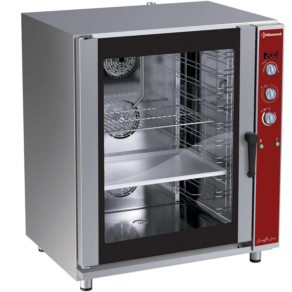 Elektrischer Konvektionsofen 10x EN(GN) mit automatischer Befeuchtung - PFE-102/S