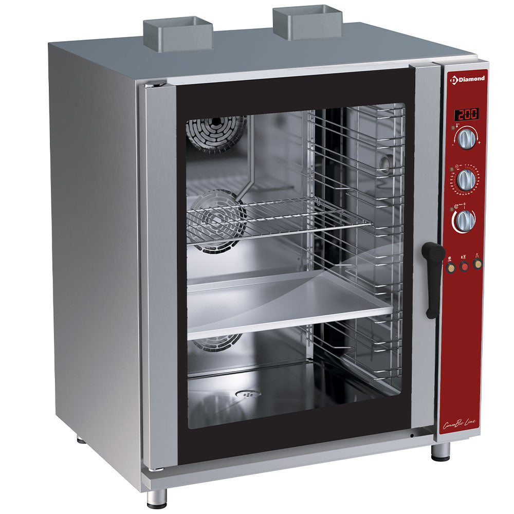 Gas Konvektionsofen 10x EN(GN) mit automatischer Befeuchtung - PFG-102/S