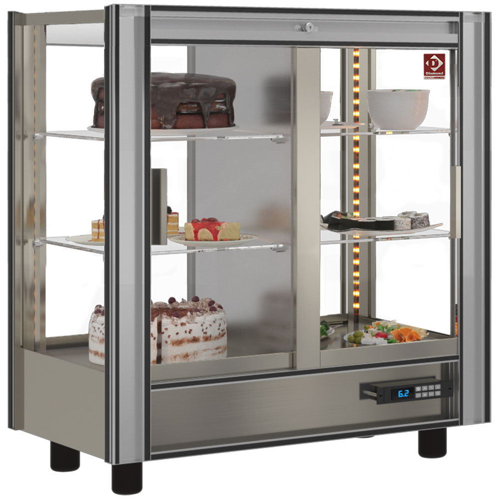 Gastronomie Kühlvitrine Lt. 216 - durchgehend - anpassbar - PGN-1/TR-R6