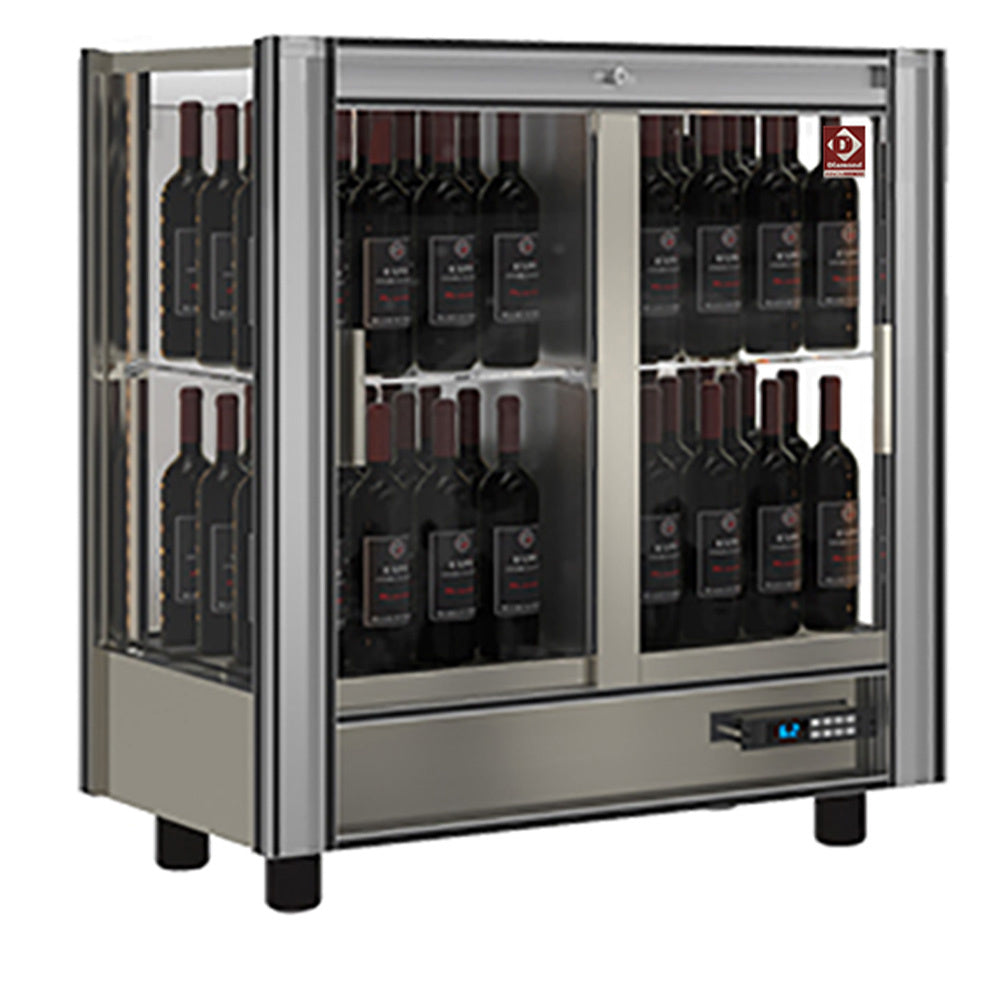 Weinkühlvitrine Lt. 216 - anpassbar - PVV-3-R6