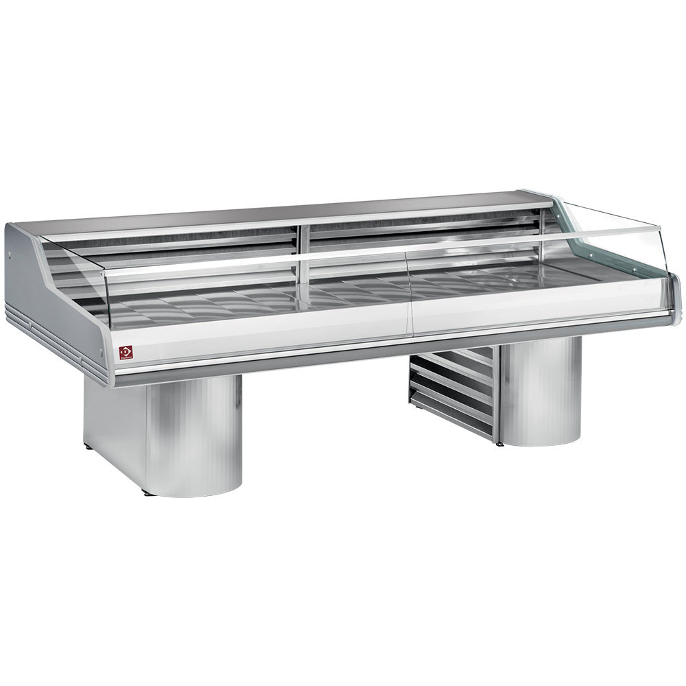 Kühltheke mit Glas für "Self-Service", auf Sockel - SG20BS/A1-R2