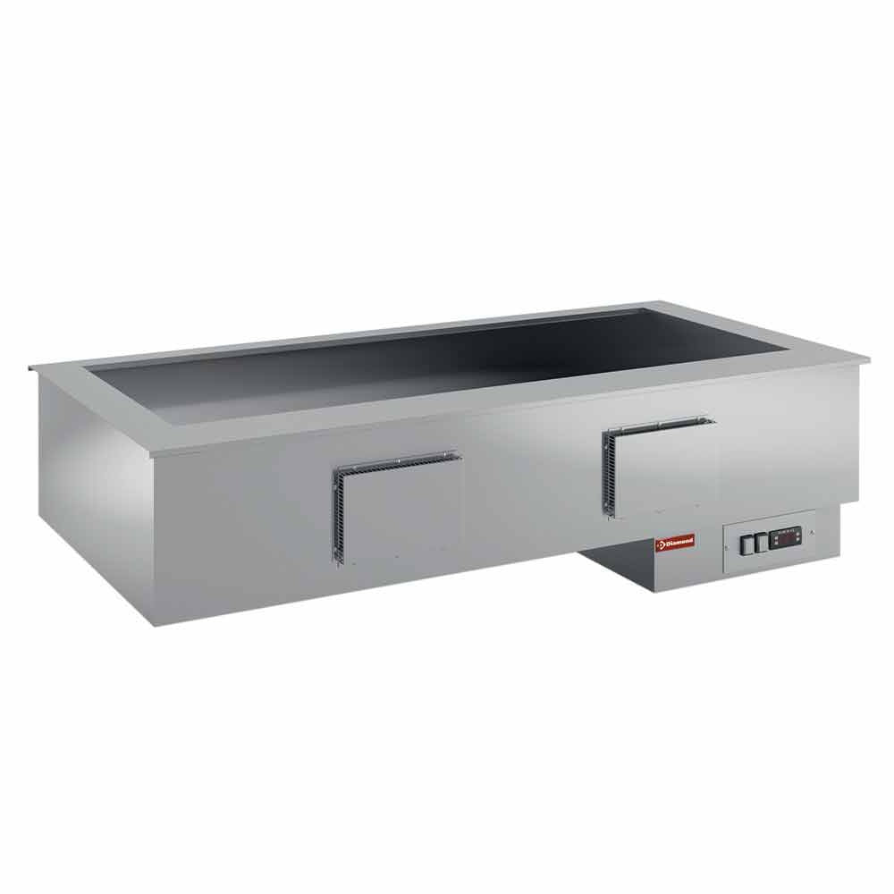 Element Bain-Marie Becken "trocken" belüftet 3x GN 1/1 - DPA/BSV12
