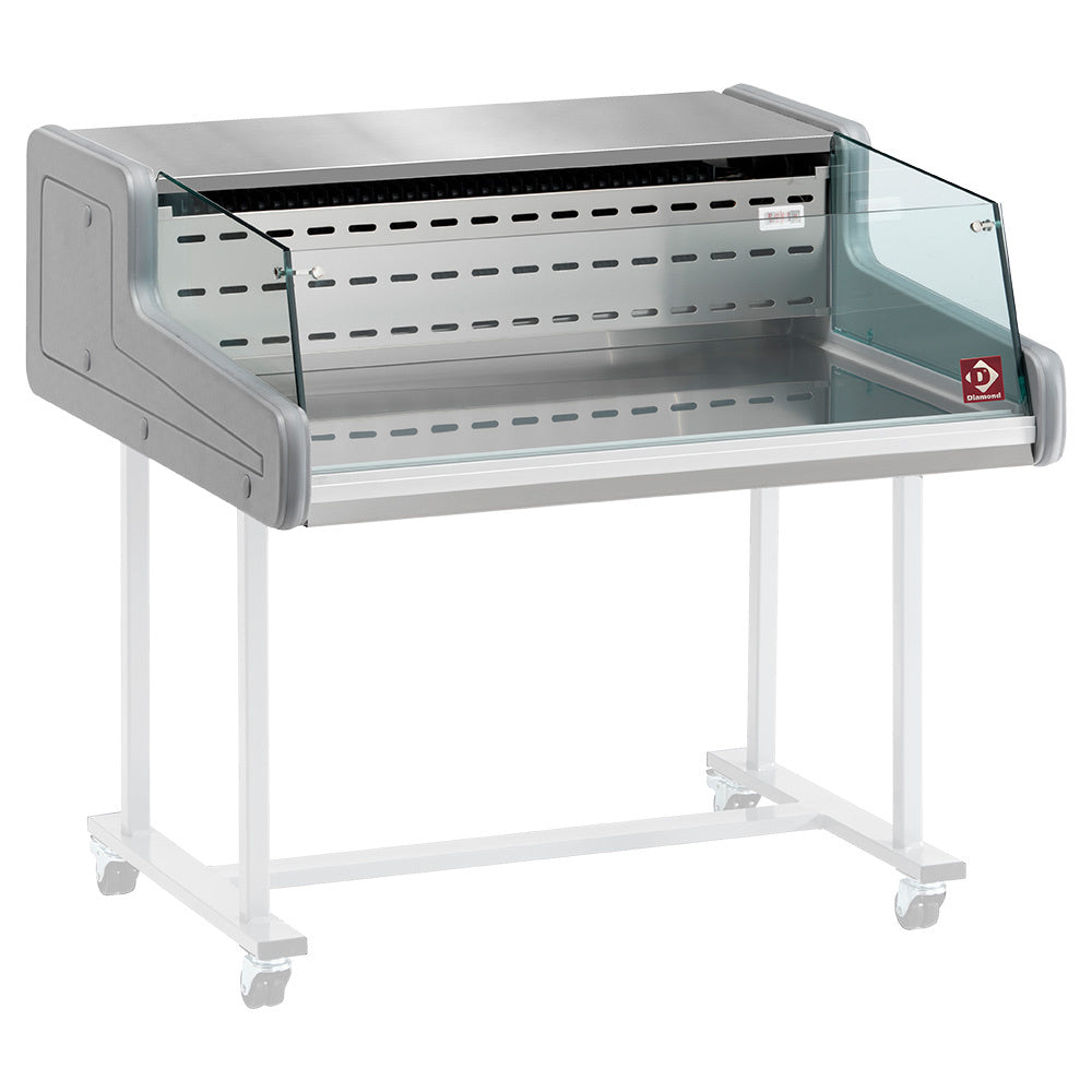 Kühlvitrine - Glasscheibe für Selbstbedienung - SUP15-ZS/R2