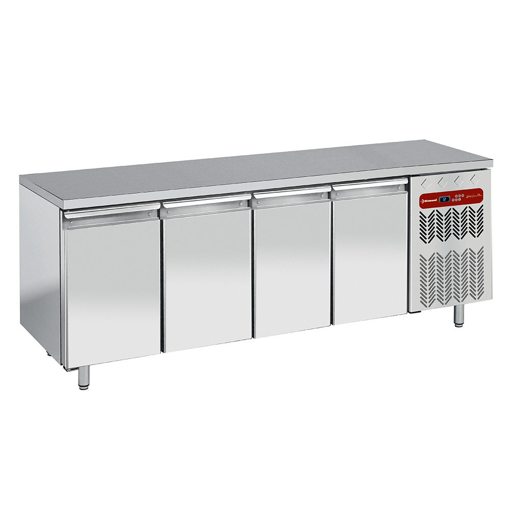 Kühltisch, belüftet, 4 Türen GN 1/1 - TG4B/H-R2