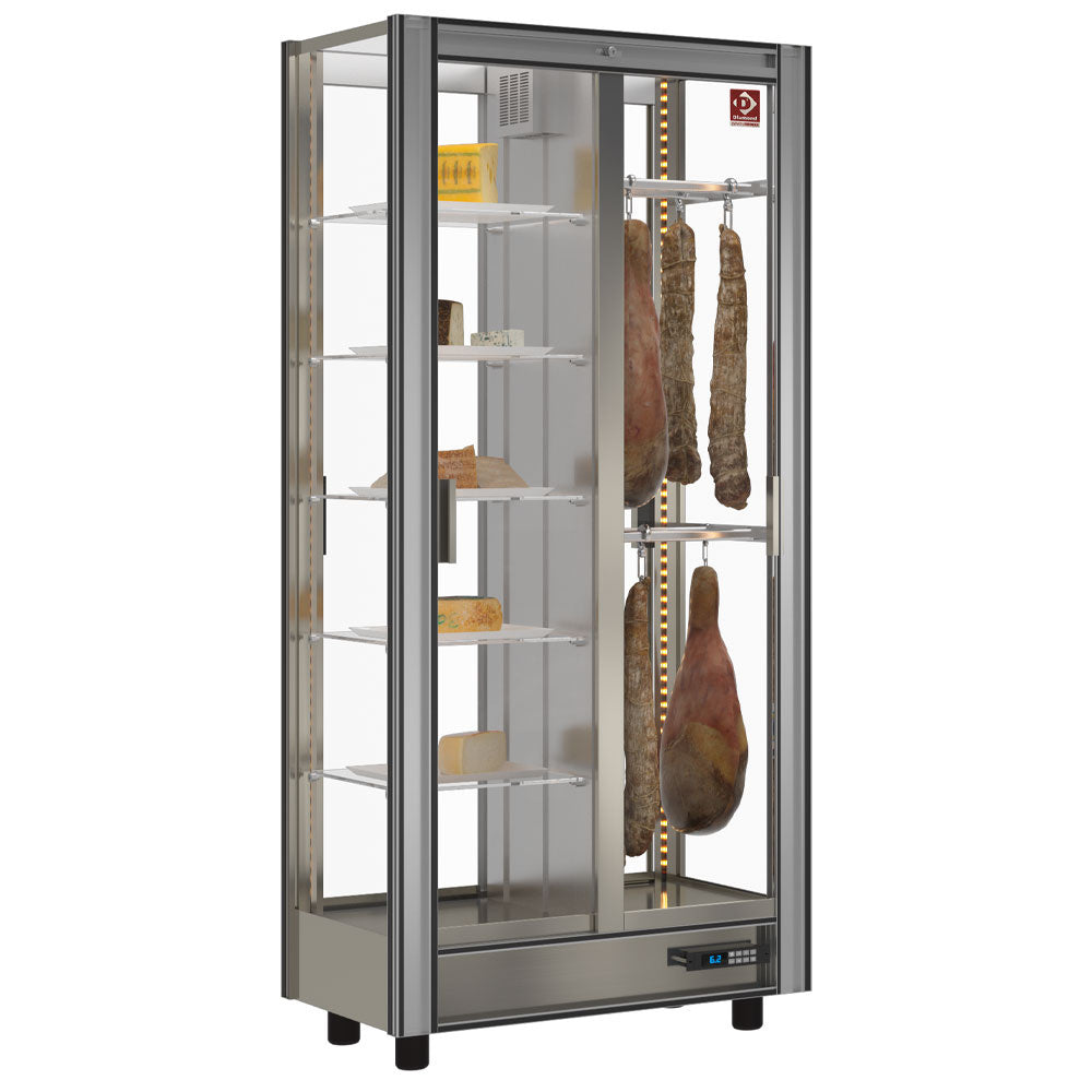 Kühlvitrine für Fleischwaren Lt. 530 - durchgehend - anpassbar - VSA-1/TR-R2