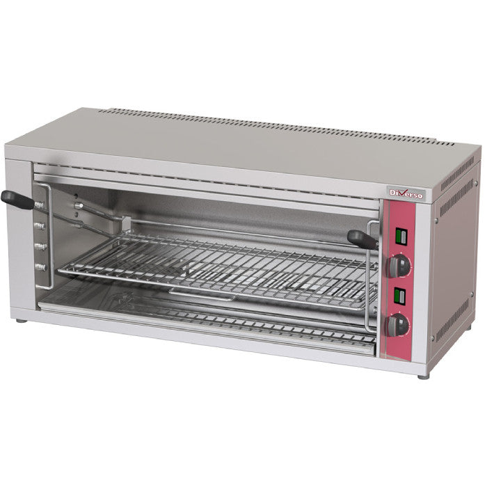 Elektro-Salamander mit verstellbarem Grillhebel V2