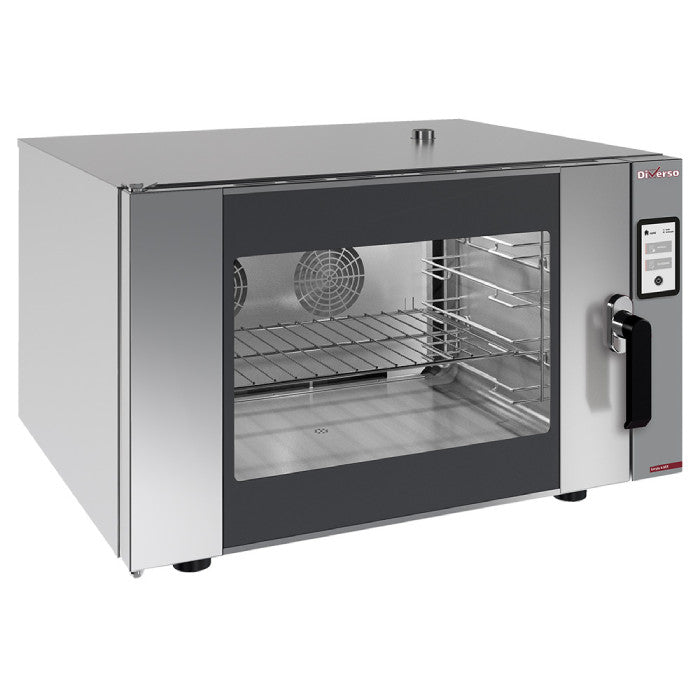 Elektroofen Dampf/Konvektion, 2 Geschwindigkeiten, TOUCH SCREEN (mit Kerntemperaturfühler)
