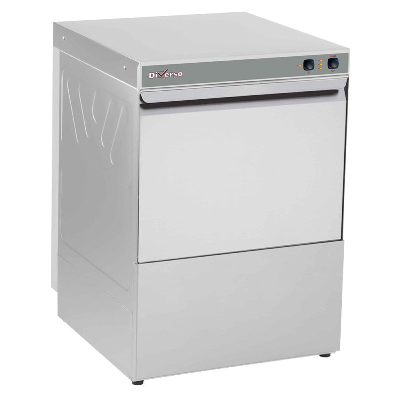 Geschirrspülmaschine Korb 500x500 mm, mit Ablaufpumpe und Waschmittelspender