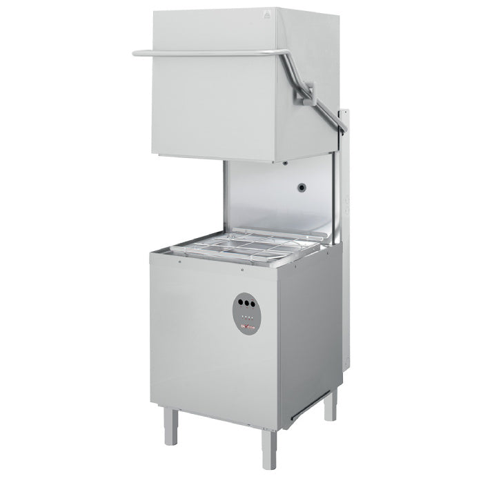 Durchschubspülmaschine, quadratische Korb 500x500 mm
