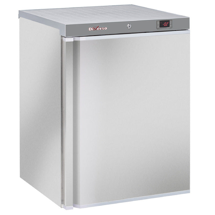Gefrierschrank, statisch, 200 Liter. aus Edelstahl