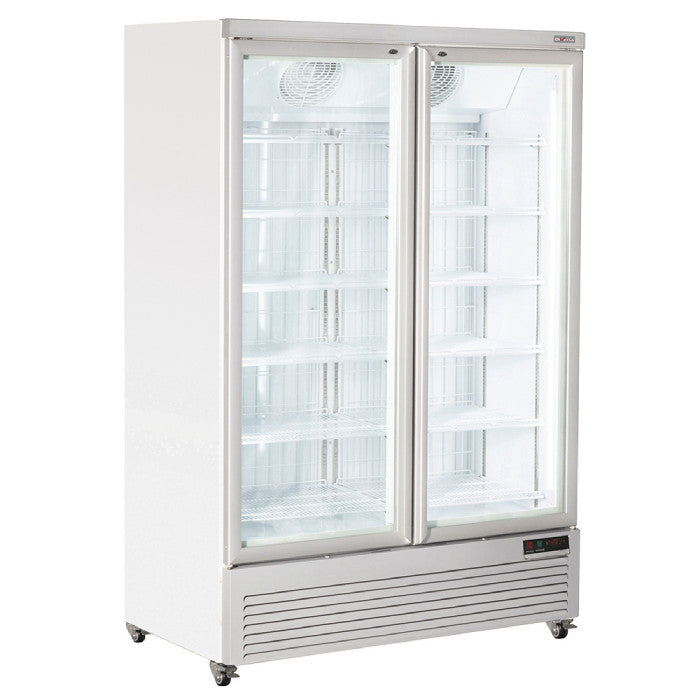 Vertikaler Gefrierschrank-Vitrine, 1084 Liter - WEISS