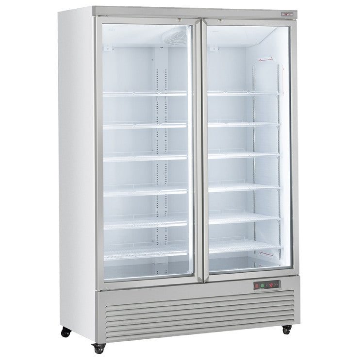Vertikaler Kühlschrank, 2 Türen, 1085 Liter - WEISS
