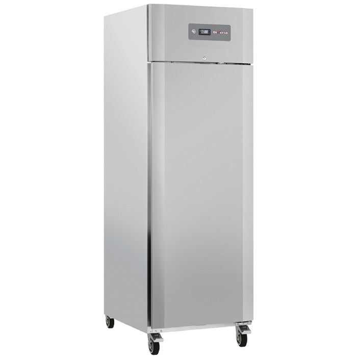 Gefrierschrank-Schrank 600 Liter 1 Tür GN 2/1, auf Rädern, 2 mit Bremsen