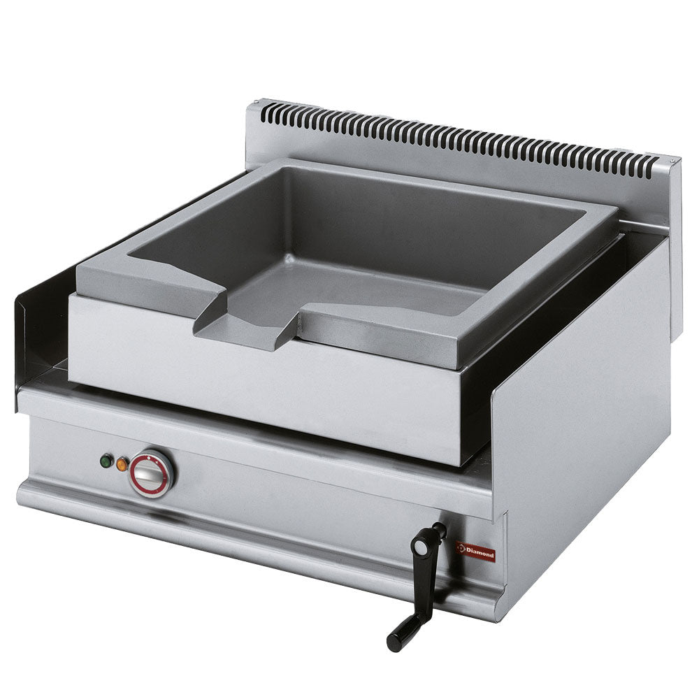 Elektro Kippbratpfanne, Edelstahlbecken, Kapazität 30 Liter - E65/BRI7T-N