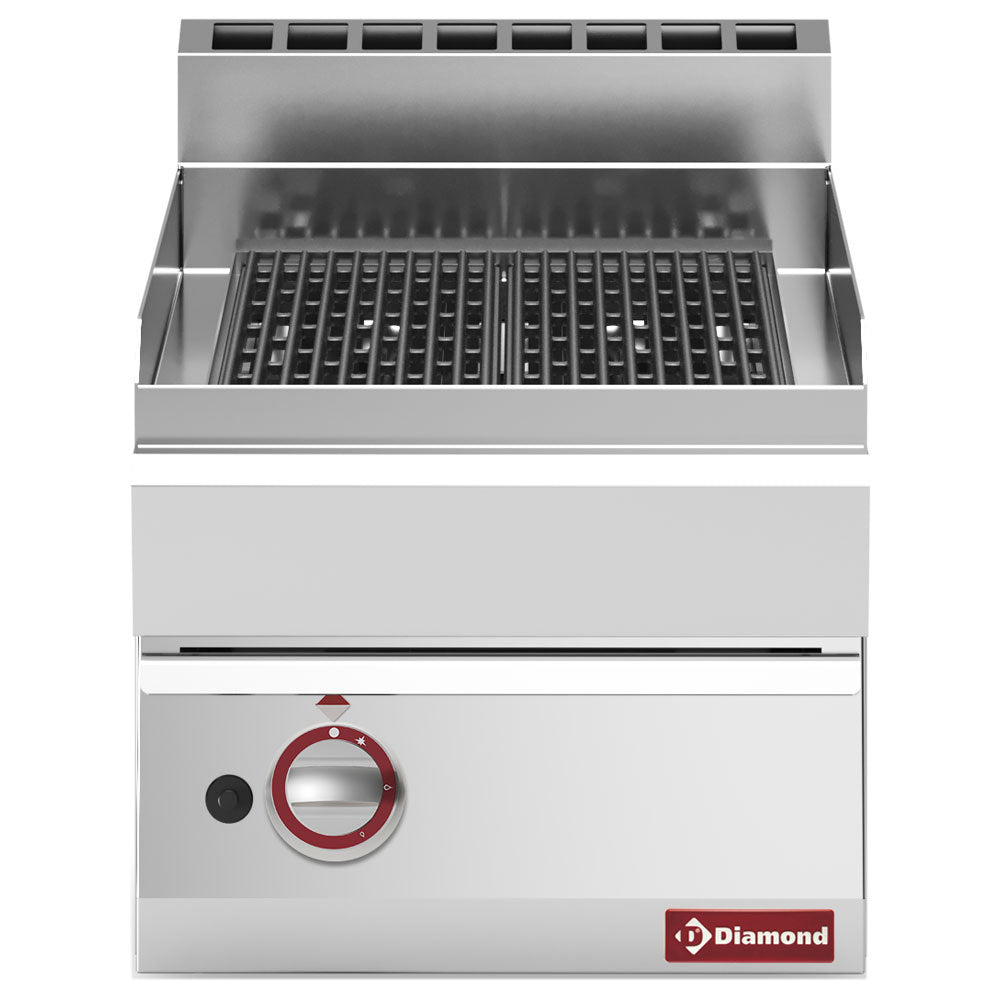 Lavasteingrills mit Grillrost aus Gusseisen -Top- - G65/GGF4T-N