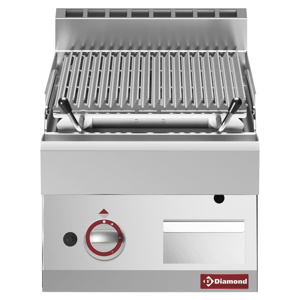 Lavasteingrill 1/2 Modul, Rost aus Eisen "doppelseitig" - PLX47-PN