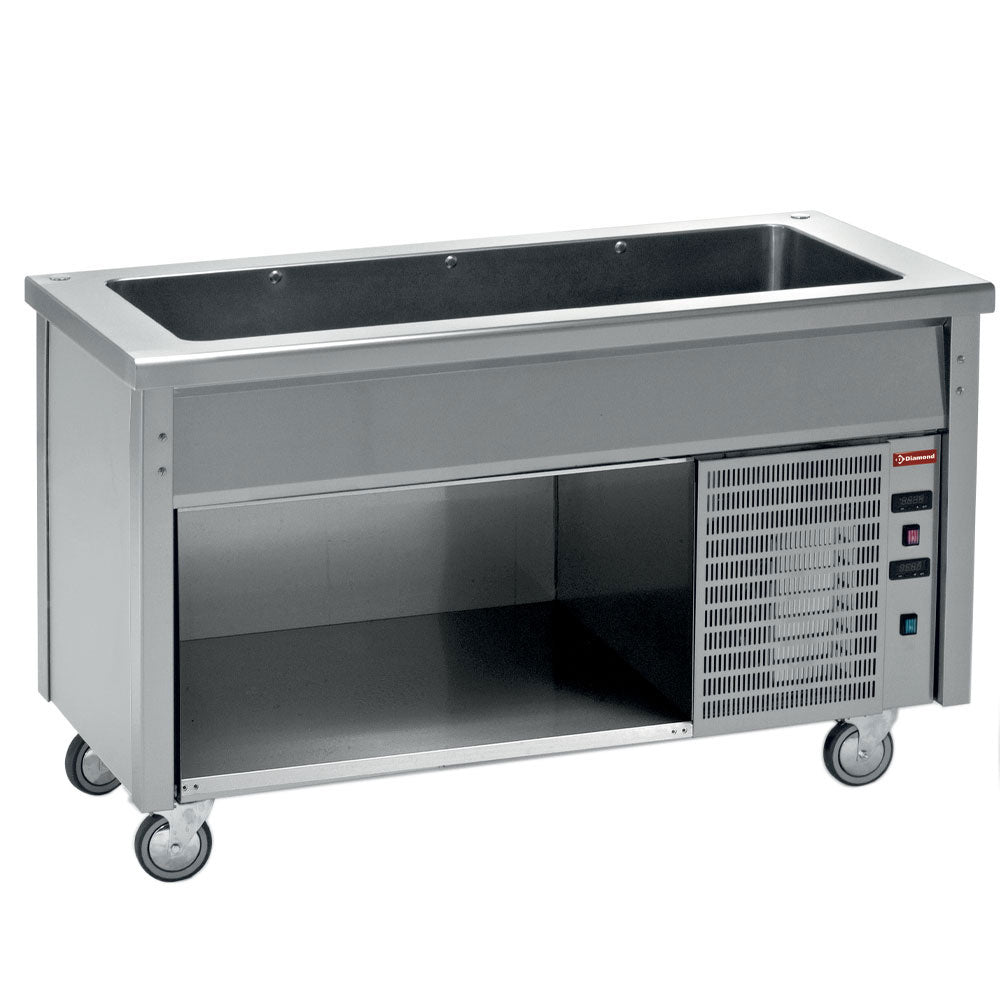 Element mit  Kühlwanne auf offenem Unterschrank - RCT15-R2