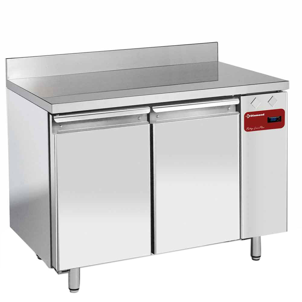 Kühltisch, 2 Türen EN 600x400, 345 Liter (ohne Aggregat) - TPS2N/HA